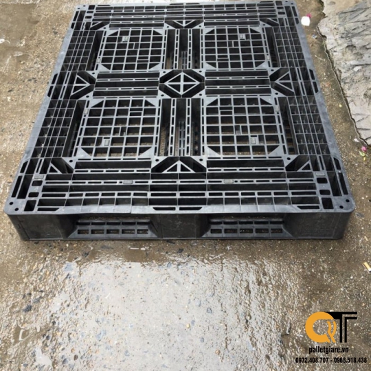 pallet nhựa đen 1200x1000x150mm